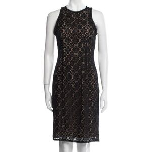 Vince Elegant Black Lace Dress 12
